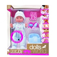 Plačúca bábika Bobas Little Joy interaktívna 46 cm