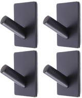 4 x SAMOLEPIACI HÁČIK NA VEŠANIE NA STENU 4 x SAMOLEPIACI HÁČIK NA VEŠANIE NA STENU