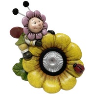 Záhradná dekorácia solárna kvetinová lampa