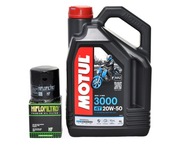 MOTUL 3000 OLEJ 20W50 4L + FILTER YAMAHA FJ 1200