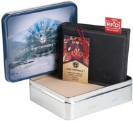 PETERSON veľká pánska peňaženka, prírodná koža, s RFID PETERSON veľká pánska peňaženka, prírodná koža, s RFID