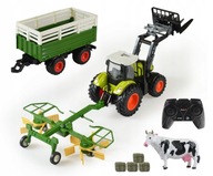DIAĽKOVÝ OVLÁDANÝ TRAKTOROVÝ PRÍves ZHRABLAČ 4v1 BIG RC SET DIAĽKOVÝ OVLÁDANÝ TRAKTOROVÝ PRÍves ZHRABLAČ 4v1 BIG RC SET