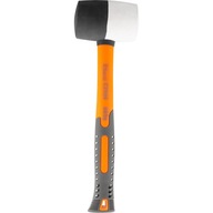 C2609 KLADIVO Z GUMOVÉHO VLÁKNA, BIELE A ČIERNE, 90 mm C2609 KLADIVO Z GUMOVÉHO VLÁKNA, BIELE A ČIERNE, 90 mm