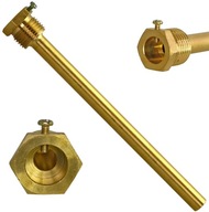 Mosadzný kryt snímača Capillary 1/2" 200mm Mosadzný kryt snímača Capillary 1/2" 200mm