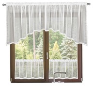 KRÁSNA garniža VOIL s čipkovanými závesmi 350x90 KRÁSNA garniža VOIL s čipkovanými závesmi 350x90