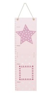 Tabuľka výšky hviezd ružovej farby JABADABADO