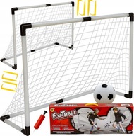 KOMPLETNÝ FUTBALOVÝ SET 2x FUTBALOVÁ BRANKA