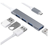 ADAPTÉR ROZDEĽOVAČ USB-C HUB OTG 4xUSB ADAPTÉR ROZDEĽOVAČ USB-C HUB OTG 4xUSB