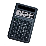 Kalkulačka Eleven ECC110, čierna, stolová, 8 miest na sedenie, solárne napájanie