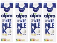 4x Alpro Ovsené vločky UHT 3,5%T NieMlek 1l 4x Alpro Ovsené vločky UHT 3,5%T NieMlek 1l