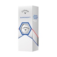 CALLAWAY SUPERSOFT biele golfové loptičky 3 ks.