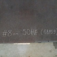 Oceľ 50HF / 1.8159, rozmer #8x100x250 mm