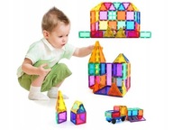 3D MAGNETICKÉ BLOKY VZDELÁVACIE STAVEBNÉ MEGA SET XXL 70 ks. 3D MAGNETICKÉ BLOKY VZDELÁVACIE STAVEBNÉ MEGA SET XXL 70 ks.