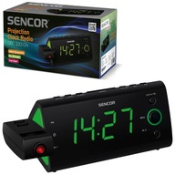Digitálne hodiny s rádiom BUDÍK S LED PROJEKTOROM zelená Sencor SRC 330 GN Digitálne hodiny s rádiom BUDÍK S LED PROJEKTOROM zelená Sencor SRC 330 GN