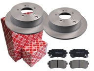 FEBI ZADNÉ DISKY, DESTIČKY, HYUNDAI IX35 FEBI ZADNÉ DISKY, DESTIČKY, HYUNDAI IX35