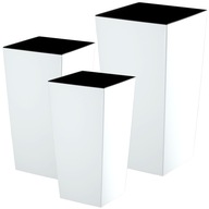 SET 3x HRNCE VLOŽKA HRNCE LESK BIELA 57cm SET 3x HRNCE VLOŽKA HRNCE LESK BIELA 57cm