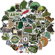 NÁLEPKY NÁLEPKY BOMB MIX ARMY 50 ks NÁLEPKY NÁLEPKY BOMB MIX ARMY 50 ks