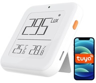 SNÍMAČ TEPLOTY VLHKOSŤ SVETLA TUYA ZIGBEE SNÍMAČ TEPLOTY VLHKOSŤ SVETLA TUYA ZIGBEE