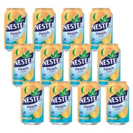 Ľadový čaj Nestea s príchuťou broskyne, plechovka 12x 330ml Ľadový čaj Nestea s príchuťou broskyne, plechovka 12x 330ml