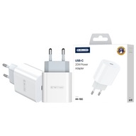 RÝCHLA SIEŤOVÁ NABÍJAČKA UNIVERZÁLNA PD 20W 1x USB-C VÝKONNÁ NABÍJAČKA RÝCHLA SIEŤOVÁ NABÍJAČKA UNIVERZÁLNA PD 20W 1x USB-C VÝKONNÁ NABÍJAČKA