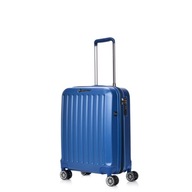 Kabínový turistický batožinový kufor pre chlapca na kolieskach s TSA zámkom 43L