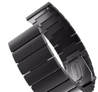 Náramok oceľový / UNIVERZÁLNY / 22mm / ČIERNA Náramok oceľový / UNIVERZÁLNY / 22mm / ČIERNA