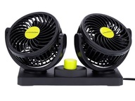 DVOJITÝ VENTILÁTOR DO AUTO 12V 8W!!! DVOJITÝ VENTILÁTOR DO AUTO 12V 8W!!!