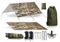 Tarp Camo Stan 3x3 Set Tarp Pins Links