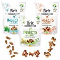 BRIT Care INSECT Insects Súprava pochúťok pre psov Mix Insects 3 ks