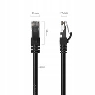 UTP Ethernet Cat6 sieťový kábel 20m Orico PUG-C6-200-BK čierny UTP Ethernet Cat6 sieťový kábel 20m Orico PUG-C6-200-BK čierny