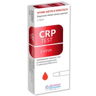 CRP Test, z krvi, diagnostika infekcií a zápalov, 1 ks.
