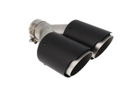 Dual Muffler Tip 2x101mm vstup 65mm Dual Muffler Tip 2x101mm vstup 65mm