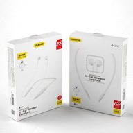 Bezdrôtové Bluetooth slúchadlá do uší Magnetic Saction, biele Bezdrôtové Bluetooth slúchadlá do uší Magnetic Saction, biele