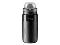ELITE Fly Tex MTB fľaša na vodu 550 ml Čierna ELITE Fly Tex MTB fľaša na vodu 550 ml Čierna