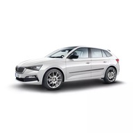 Škoda Scala 2019 - bočné lišty Škoda Scala 2019 - bočné lišty