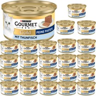 Mokré krmivo pre mačky Gourmet tuniak 24x85g