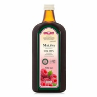 Lisovaná šťava z malin 500ml - Poľská ruža Lisovaná šťava z malin 500ml - Poľská ruža