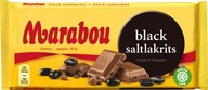 Švédska čokoláda Marabou Black Saltlakrits Švédska čokoláda Marabou Black Saltlakrits