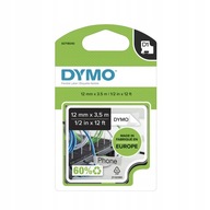 DYMO D1 PÁSKA 12mm 3,5M BK/WH NYLON 16957 S0718040