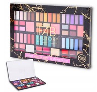Makeup paletka sada tieňov a leskov na pery FAB FACTORY 66 elements Makeup paletka sada tieňov a leskov na pery FAB FACTORY 66 elements