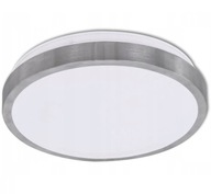 KÚPEĽŇOVÁ LAMPA PLAFON PRE LED 2xE27 IP44 STRIEBORNÁ KÚPEĽŇOVÁ LAMPA PLAFON PRE LED 2xE27 IP44 STRIEBORNÁ