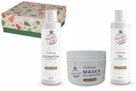 Vianočná sada For Her Milky Fragrance Latte šampón + maska + gél Vianočná sada For Her Milky Fragrance Latte šampón + maska + gél
