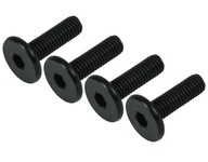 100 x M6 x 20 mm skrutka s panvovou hlavou, čierna skrutka na nábytok, metrická skrutka 100 x M6 x 20 mm skrutka s panvovou hlavou, čierna skrutka na nábytok, metrická skrutka
