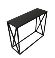 Konzolový policový stôl Steel Loft Industrial X Side