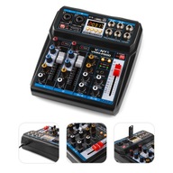 4-kanálový DSP USB MP3 BT Vonyx DJ hudobný mixpult 4-kanálový DSP USB MP3 BT Vonyx DJ hudobný mixpult