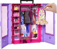 BARBIE ŠATNÍK NA OBLEČENIE BÁBIK S VEŠIACKAMI BARBIE ŠATNÍK NA OBLEČENIE BÁBIK S VEŠIACKAMI