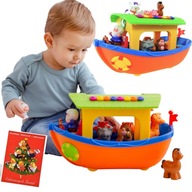 Interaktívna loď DUMEL NOAH'S ARK hovorí PL 1+ Interaktívna loď DUMEL NOAH'S ARK hovorí PL 1+