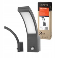 10W nástenné LED svietidlo PIRYT záhradné svietidlo s neutrálnym bielym senzorom ADVITI 10W nástenné LED svietidlo PIRYT záhradné svietidlo s neutrálnym bielym senzorom ADVITI
