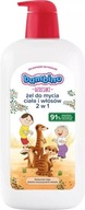 BAMBINO KIDS 2v1 umývací gél na telo a vlasy SURKATS, 1 l BAMBINO KIDS 2v1 umývací gél na telo a vlasy SURKATS, 1 l