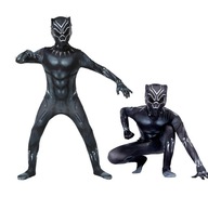 BLACK PANTHER SKIN COSPLAY OUTFIT 104/110 4-5 L BLACK PANTHER SKIN COSPLAY OUTFIT 104/110 4-5 L
